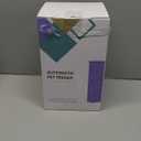 Automatic Cat Feeder: 3L Auto Food Dispenser with Timed Feeding| 6 Meal Programmable& 1-20 Portion Precise Control- Easy to Clean & Setup for Cat Indoor| Desiccant Bag Keep Food Fresh (Black)