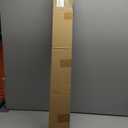 1 Inch Single Curtain Rods 36 to 72 Inches Adjustable Drapery Rods for Window width 24 to 68 Inches, Diamond Shaped Faceted Finials, Gold
