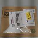 KeaBabies 2-Pack Organic Crib Sheets for Boys, Girls - 52x28 Fitted Crib Mattress Sheet Neutral, Breathable Jersey Cotton Cover for Baby Bed, Toddler Mattress, Soft & Cute Prints (Khaki)