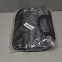 BAGSMART Toiletry Bag Travel Bag with Hanging Hook, Water-resistant Makeup Cosmetic Bag Travel Organizer for Accessories, Shampoo, Full-size Container, Toiletries (Black, Medium)