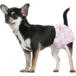 Dono Disposable Dog Diapers Female, Super Absorbent Doggie Diaper, Rapid-Dry Gel Technology Puppy Diapers, Leak-Proof Fit for Cat Doggy in Heat, Excitable Urination, Incontinence, X-Small