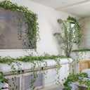 CQURE 96 Pack 672Ft Artificial Ivy Garland, Fake Vines UV Resistant Greenery Leaves Fake Plants Hanging Aesthetic Vines for Home Bedroom Party Garden Wall Room Decor
