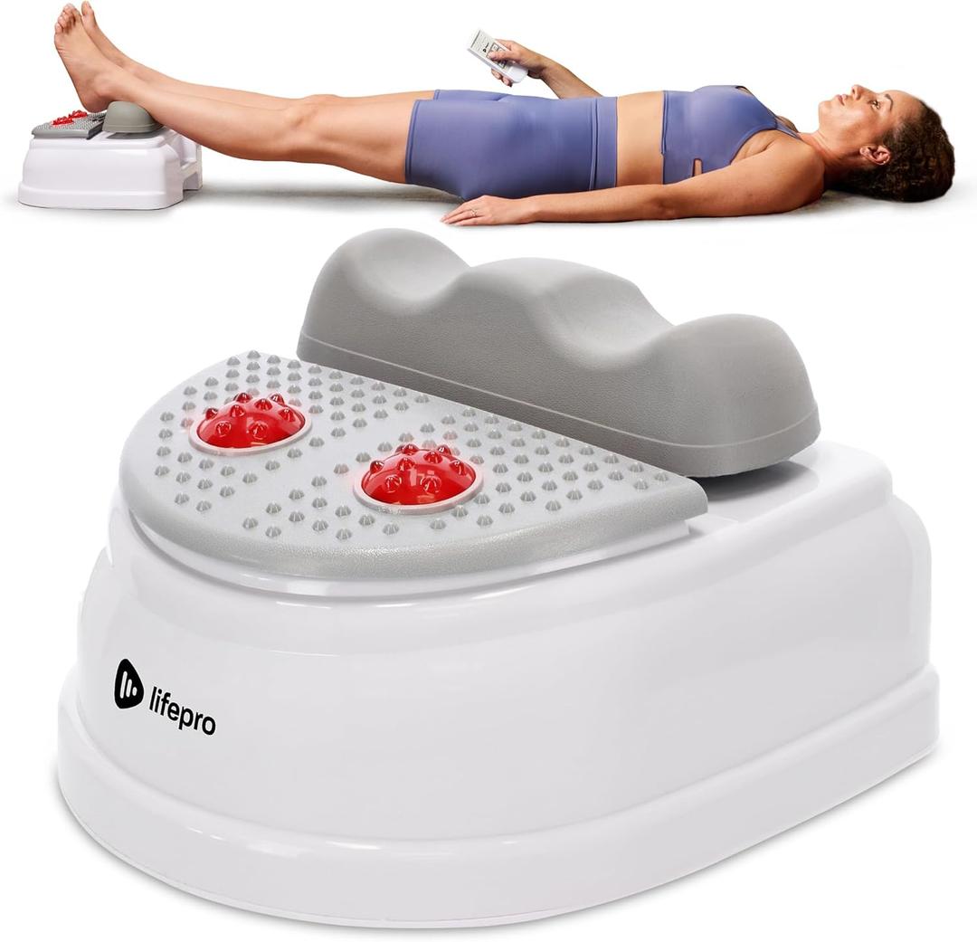 Lifepro Chi Machine - Lymphatic Massager with Red Light Therapy, 12-Speed Swing Exercise Machine for Passive Aerobic Fitness, Blood Circulation, Stress Relief & Recover