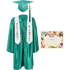 GraduationMall Preschool Graduation Cap Gown Stole Package , size 30