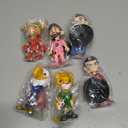 World Cup Mascot and Star Player Style Set, PVC, 4 Inch, Sports Collectible, 6 Pieces