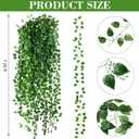 200 Pcs 1444ft Fake Ivy Vines Hanging Greenery for Room Decor