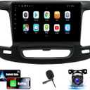 Android 13 Car Radio Stereo for Chrysler 200 200C 200S 2015-2019 9 inch HD Touch Car Screen Radio w/Backup Camera CarPlay & Android Auto Double Din GPS AHD Backup Camera Mic 2G+32G