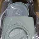 Bear Baby Food Maker with 18.5oz Dual-Layer Steam Baskets, OneStep Baby Food Processor Steamer Puree Blender Grinder Mills, Auto Cooking Grinding&Sterili-zing for Healthy Homemade Baby Food, BPA-Free (Green)