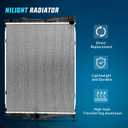 Nilight Radiator for BMW 128i 2008 2009 2010 2011 2012 2013, 325i, 328i 2007-2013, 328i xDrive 2009-2013, 330Ci 330i 330xi L6 3.0L 2006 Only Auto Trans