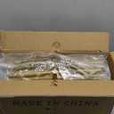 Wedding Arch Backdrop Stand 6FT, 5FT, 4FT Set of 3 Metal Gold Balloon Arch kit Stand for Ceremony Baby Shower Valentine Engagement Party Event Decoration, Garden Climbing Plant Fram