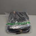 ESTARER 3 In 1 Laptop Bag for Men, 17-17.3 Inch Computer Bag Laptop Backpack for Work/Travel/Business, Convertible Briefcase Water Resistant Canvas Messenger Bag (Dark Grey)