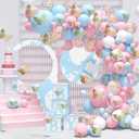 5 x 3D Gold Butterflies Wall Stickers - 24pcs, Butterfly Decor for Parties & Birthdays (Style Two)