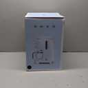 Smeg 50's Retro Style Aesthetic Drip Coffee Machine with 10 Cup Glass Carafe, Auto Start Feature, Keep Warm Plate, and Two Coffee Strength Settings (Black)