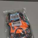 Eagloo Dog Harness for Large Dogs, No Pull Service Vest with Reflective Strips and Control Handle, Adjustable and Comfortable for Walking, No Choke Pet Harness with 2 Metal Rings, Orange, L