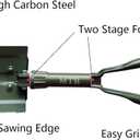 Military Folding Shovel Camping Shovel,High Carbon Steel Entrenching Tool w/Wood Saw Edge and Tactical Carry Case, 22.8 Inch, Green