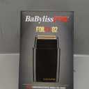 BaBylissPRO Barberology Double Foil Shaver FXFS2B BLACKFX Professional Electric Shaver