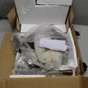 Accent Wood End Table, 2-Tier Round Bedside Table, Natural Side Table Nightstand for Family, Bedroom, Living Room, Handcrafted Finish, Walnut (16.5 inch)