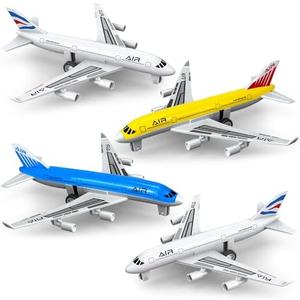 Tcvents Airplane Toys, Metal Plane Pull Back Airplane Toys for 3 4 5 6 7 Years Old Boys Girls, Die Cast Aircraft Plane Models, Kids' Play Vehicles Aeroplane Airplanes for Kids Birthday Gift 3Pcs
