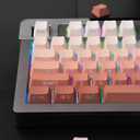 Side Printed Keycaps 134 Keys Custom Shine Through Keycaps OEM Profile Gradient Key caps Set for Cherry Mx Switches Mechanical Keyboard