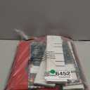 OIAHOMY Ornament Storage Box Holds 80 Christmas Ornaments, Christmas Ornament Storage Include Trays and Zippers, Ornament Organizer with Handle, Made of 600D Oxford Fabric - Red