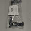 Cabinet Door Towel Holder, Over Cabinet Towel Bar, Stainless Steel Dish Towel Holder for Cabinet Door Kitchen Towel Rack, Matte Black 2 Pack