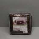 U-NICE HOME Large Sofa Cover Reversible Couch Cover for Dogs with Elastic Straps Water Resistant Furniture Protector for Pets Couch Cover for 4 Cushion Couch (Oversized Sofa, Coffee/Beige)