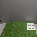 Dog Grass Pad with Tray, 22''X18'' Artificial Turf Grass Potty, 3-Pack Reusable Puppy Pee Pads for Dogs, Portable Dog Litter Box for Indoor/Outdoor Potty Training Toilet