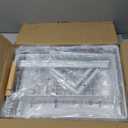 REALINN Under Sink Organizer, Height Adjustable Under Sink Organizers and Storage, 2 Tier Pull Out Drawer Cabinet Storage for Kitchen Bathroom, 1 Pack, White