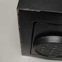 Bonsaii Safe Box with Electronic Keypad, Steel Security Lock Box with Key, 0.23 Cubic Feet, 9.06" W x 6.69" D x 6.69" H, Small Hidden Safe for Cash Jewelry Black