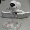 JJC Security Floodlight Camera Outdoor,1080P Smart Motion Sensor Outdoor Lights with Camera(4 Working Modes), 110dB Siren 25W 2200 Lumen Brightness, IP65 Weatherproof, 2-Way Talk