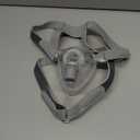 Full Face CPAP Mask, Silicone Soft Perfect Sealing Nose CPAP Masks Reuse Replacement Set for F20, Nasal CPAP Mask with Headgear, Elbow/Swivel and Cushion (L)