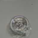 Hicarer 4 1/ 16 Inch Skeleton Clock Insert with Bezel (Silver)