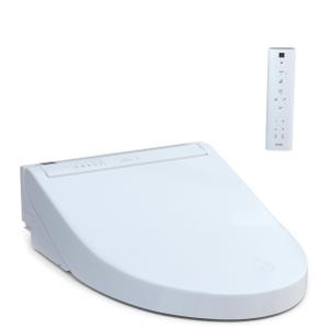 TOTO WASHLET C5 Electronic Bidet Toilet Seat with PREMIST and EWATER+ Wand Cleaning, Elongated, Cotton White - SW3084#01