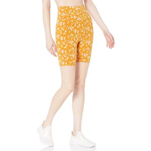 The Bryn 7in Lifestyle Biker Short (XX-Large, Goldenrod Poppy)