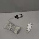 JMEXSUSS 300LED Christmas Curtain Lights, Blue Christmas Lights with Remote, Blue String Lights for Bedroom Wall Window Backdrop Garden Indoor Outdoor Patio Yard Porch Decorations, 9.8x9.8ft