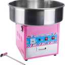 Winco Commercial-Grade Cotton Candy Machine, 1080w, 120 Cones / Hour