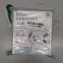 QHZ The Dog Ear Muffs are Noise-reducing, Adjustable and Breathable, Suitable for Fireworks, Aircraft Noise and Other Noisy environments, alleviating the Dog's Anxiety (M)