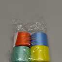 Jacriah 1-1/2 Inch Rainbow Satin Ribbons for Crafts, 6 Rolls Single-Faced Rainbow Assorted Ribbons for Gift Wrapping Flower Bouquet Wedding Invitations Bridal Shower Hair Bow Garland Party Decor