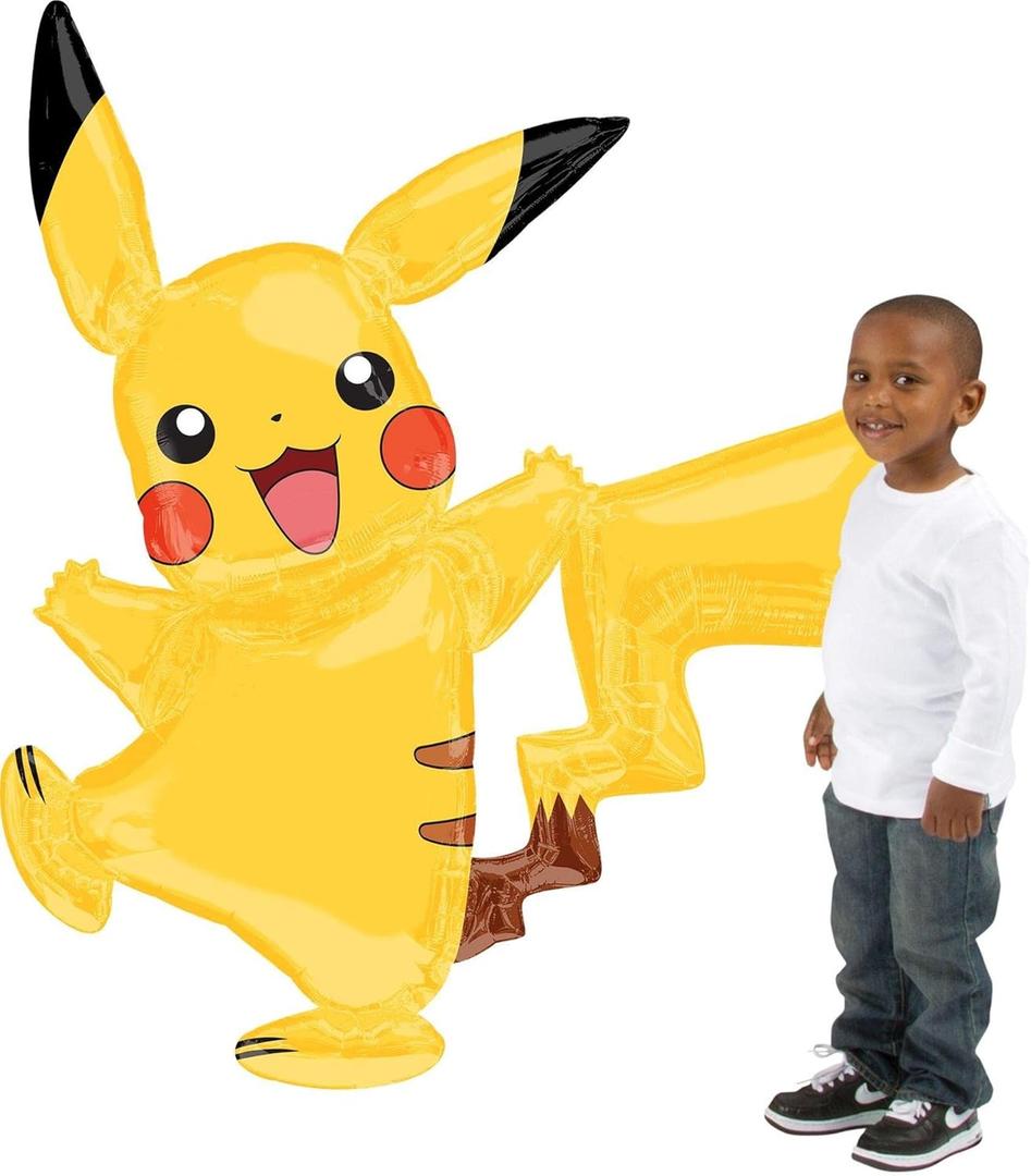 ANAGRAM INTERNATIONAL 57" POKEMON PIKACHU AWK, Multi (Multicolor)