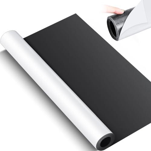 Large Adhesive  Sheet Roll Not Printable Adhesive Backing Cut and Customize Flexible Sheets Blank White Surface for Craft Photo Craft