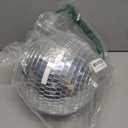 Alytimes Mirror Disco Ball - 8-Inch Cool and Fun Silver Hanging Party Disco Ball Big Party Decorations, Party Design