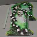 HalloweenYard Signs Decorations for Home, Party, Cemetery Halloween Decor, 6Pcs, Black Cat, Glowing in The Dark