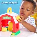 Sesame Street Elmo's Learn & Sort Barn with Music and Sounds, 6-pieces, Teaches Toddlers Shapes, Sounds, and Problem-Solving Skills, Toy for Girls, Boys, Kids, Ages 2 and Up by Just Play, Kids Toys for Ages 2 Up by Just Play