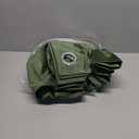 MIULEE Velvet Curtains Olive Green Elegant Grommet Curtains Thermal Insulated Soundproof Room Darkening Drapes for Classical Living Room Bedroom Decor 52 x 84 Inch Set of 2