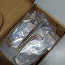 Antique Brass Cabinet Pulls, 3 Inch Hole Centers, Stepped Kitchen Cabinet Handles ZP2402 | Pack of 10, Solid Retro Hardware for Kitchen Door Drawer Dresser Bathroom Vanity Cupboard, 3"