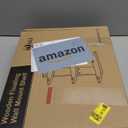 WALI Floating TV Shelf, 3 Tier Projector Shelf for DVD Player, Routers, Game Console, Cable Boxes, Living Room Decor Accessories, Wall Mount Shelves Holds Up to 22lbs(CS303NC), 3-Shelf, Vintage Brown