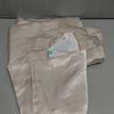 BLISSFORD Satin Pillowcase with Zipper, for Hair and Skin Care, Feels Soft and Cool Like a Silk Pillowcase, Satin Pillow Cases 2 Pack, Slik Pillow Cover, Light Beige - Standard Size, Set of 2