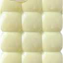 Caseative for iPhone 14 Pro Case,3D Cube Grid Candy Color Soft Phone Case (Yellow)