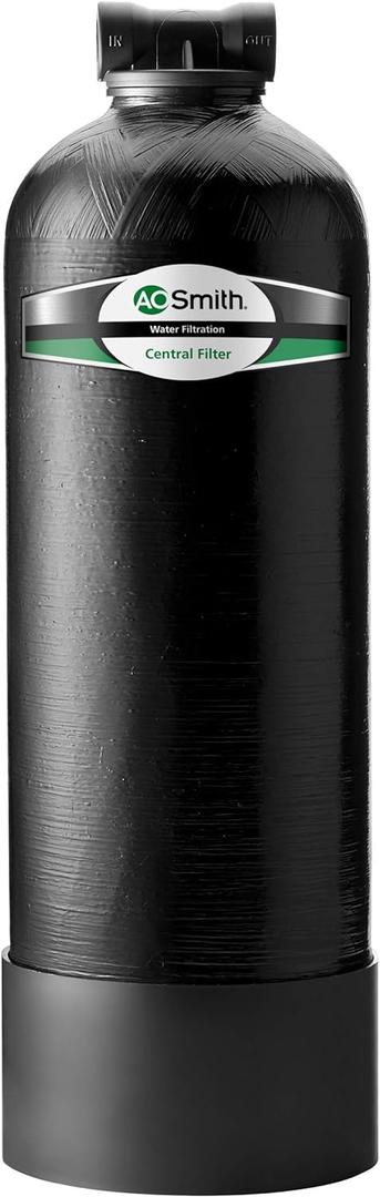 AO Smith Whole House Water Filter System - Whole Home Filtration for Well & City Water - Filters 96.9% of Chlorine Taste & Odor - 6 yr, 600,000 Gl, AO-WH-FILTER