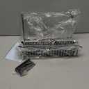 Baffect 3 Tiers Pull Down Spice Rack, Pull Out Spice Organizer for Inside Cabinets, Drop Down Spice Shelf with Spring Buffer Device for Kitchen Upper Cabinet（Black）